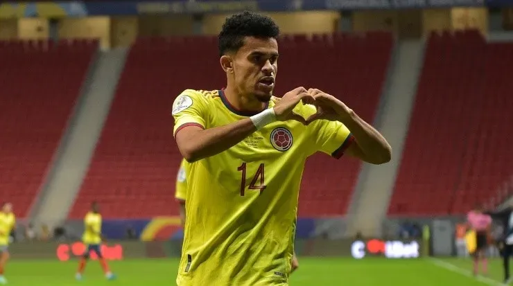 Luis Diaz of Colombia. (Getty)
