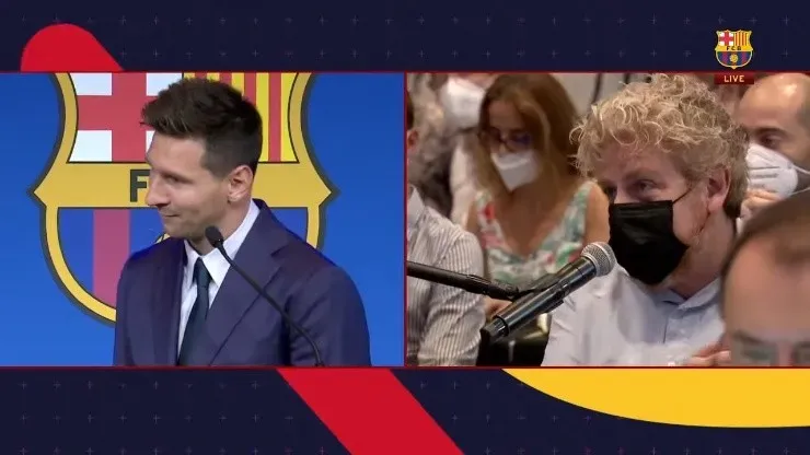 Messi talking about Javier Tebas. (FC Barcelona @ Youtube)