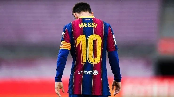 Messi dejected vs Celta