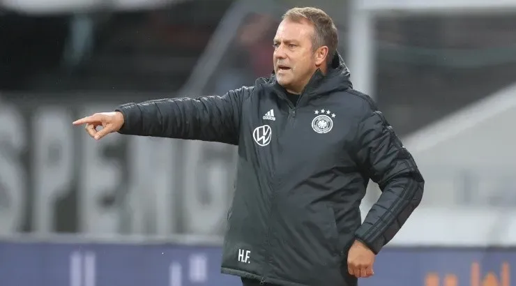 Hansi Flick, Head Coach of Germany. (Getty)
