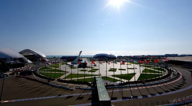 The track of the Sochi Autodrom. (Getty)
