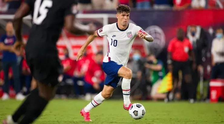 Christian Pulisic #10 of United States (Getty)