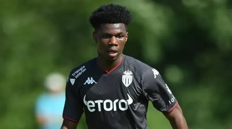 Aurelien Tchouameni of AS Monaco is reportedly wanted by Juventus, Real Madrid, and Chelsea. (Sebastian Widmann/Getty Images)