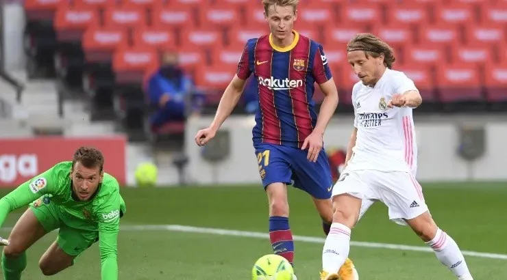Luka Modric of Real Madrid (Photo by Alex Caparros/Getty Images)