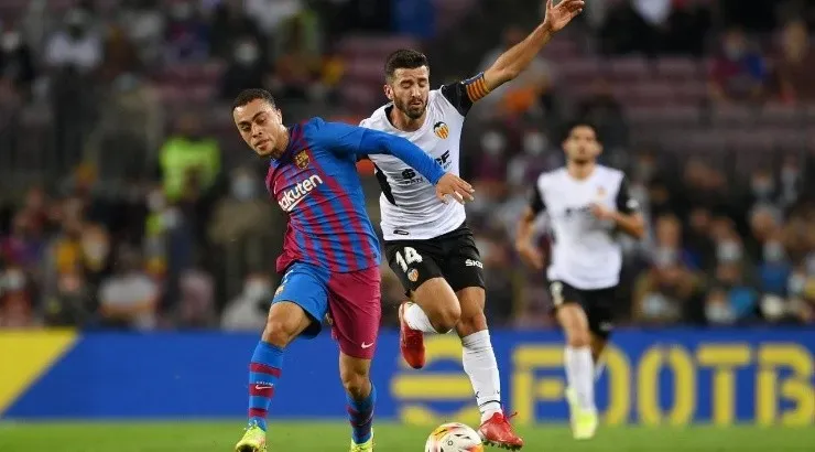 Sergino Dest of FC Barcelona (Photo by David Ramos/Getty Images)