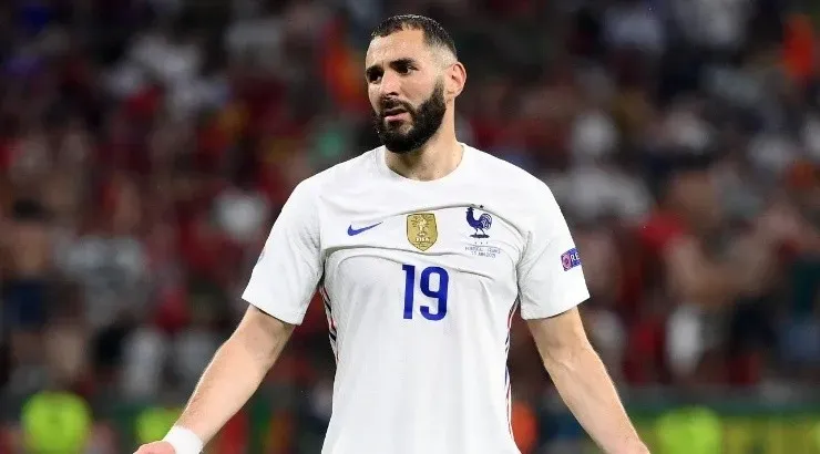 Karim Benzema was given a one-year suspended jail sentence (Photo by Franck Fife – Pool/Getty Images)