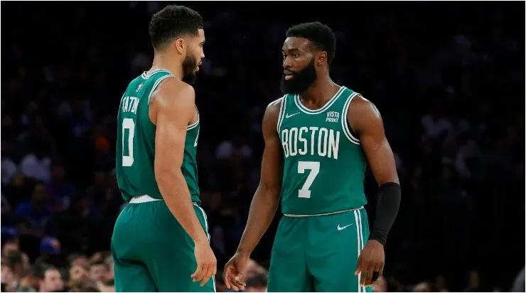 Jayson Tatum & Jaylen Brown – Getty Images