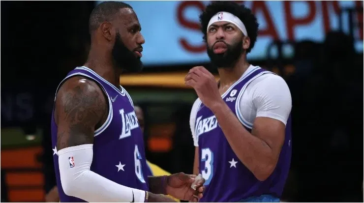 LeBron James & Anthony Davis ā Getty Images