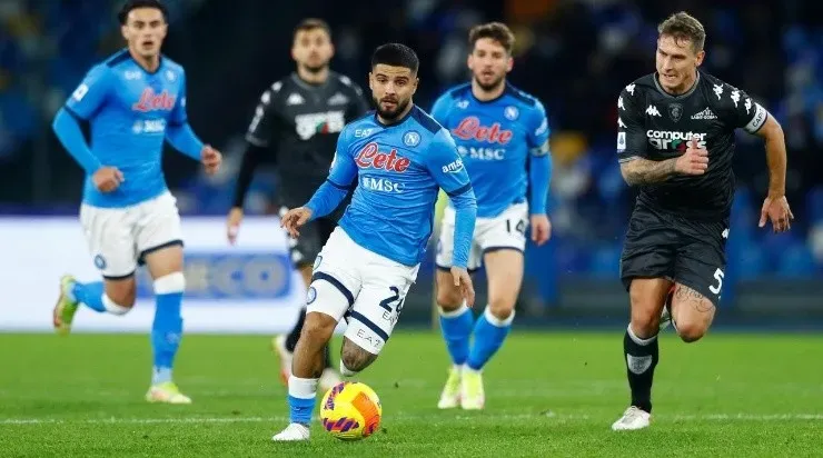Lorenzo Insigne of SSC Napoli (Photo by Matteo Ciambelli/DeFodi Images via Getty Images)