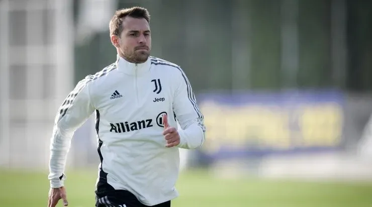 Juventus player Aaron Ramsey (Photo by Daniele Badolato β Juventus FC/Juventus FC via Getty Images)