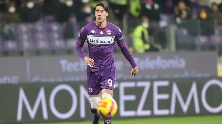 Dusan Vlahovic (Photo by Gabriele Maltinti/Getty Images)