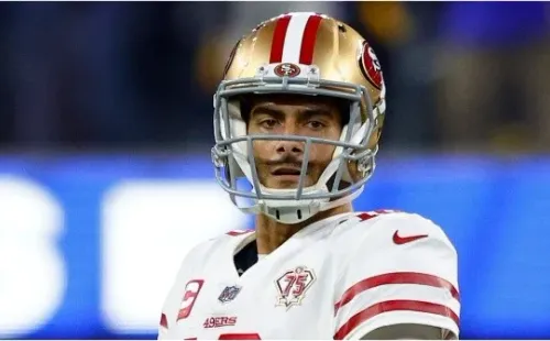 Garoppolo with the 49ers
