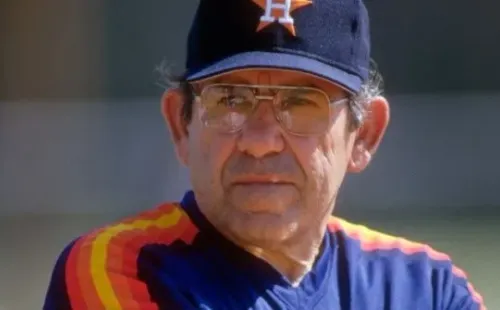 Houston Astros' coach Yogi Berra