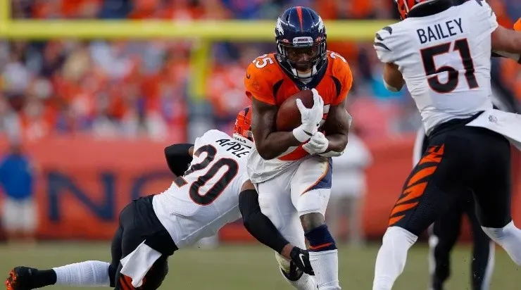 Melvin Gordon #25 of the Denver Broncos (Photo by Justin Edmonds/Getty Images)