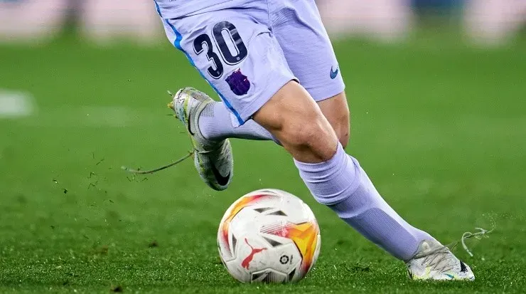 Gavi of Barcelona. (Quality Sport Images/Getty Images)