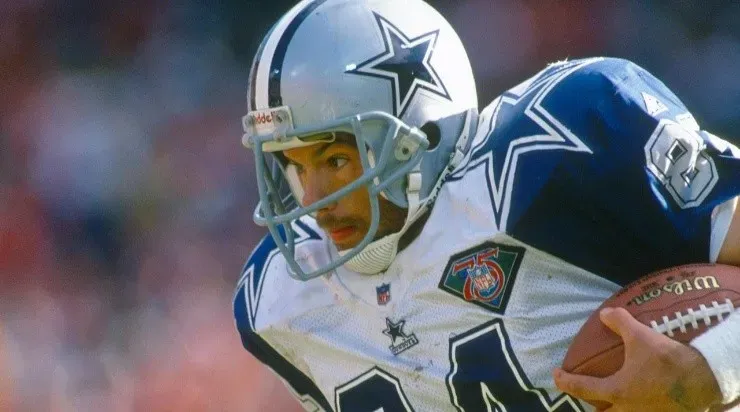 Jay Novacek (Photo by Focus on Sport/Getty Images)