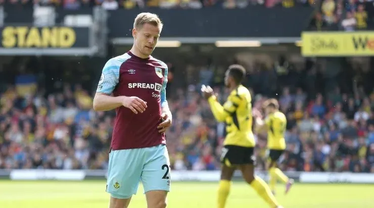 Burnley’s Matej Vydra (Photo by Rob Newell – CameraSport via Getty Images)