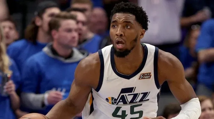 Donovan Mitchell. (Tom Pennington/Getty Images)