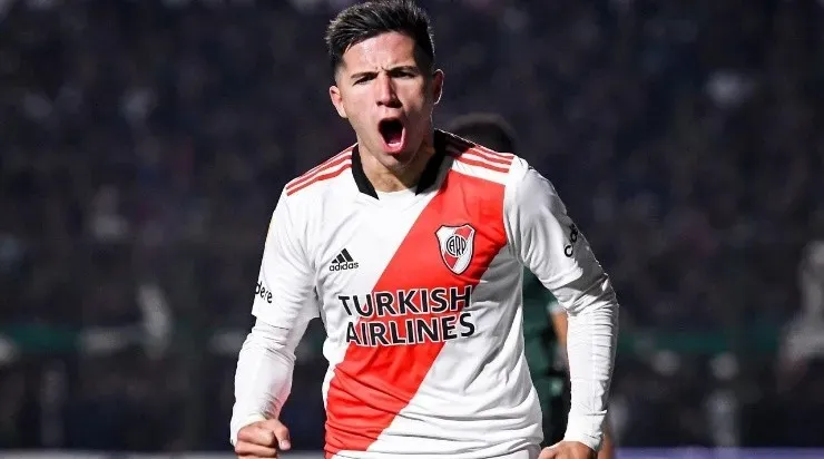 Enzo Fernandez of River Plate (Photo by Marcelo Endelli/Getty Images)