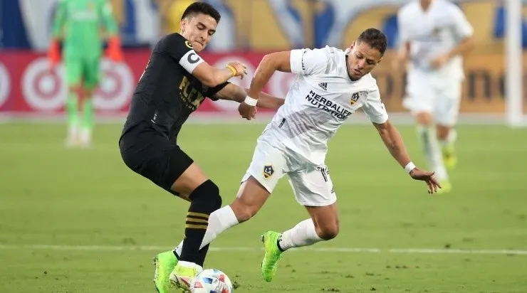Javier Hernandez #14 of Los Angeles Galaxy (Photo by Katharine Lotze/Getty Images)