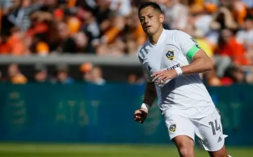 Javier “Chicharito” Hernandez of Los Angeles Galaxy / Bob Levey/Getty Images