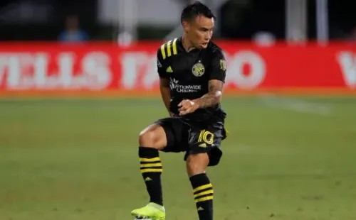 Lucas Zelarrayan of Columbus Crew / Michael Reaves/Getty Images