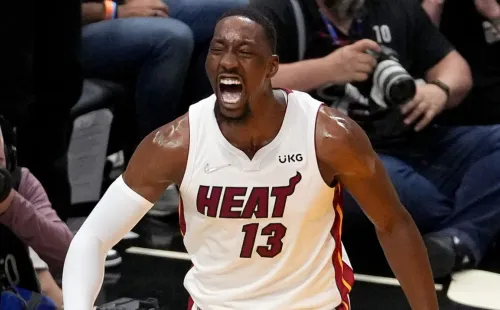 Bam Adebayo of the Miami Heat – Eric Espada/Getty Images