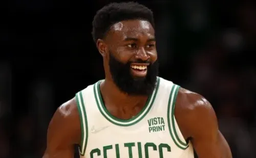 Jaylen Brown of the Boston Celtics – Maddie Meyer/Getty Images