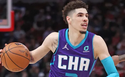 LaMelo Ball of the Charlotte Hornets – Jonathan Daniel/Getty Images