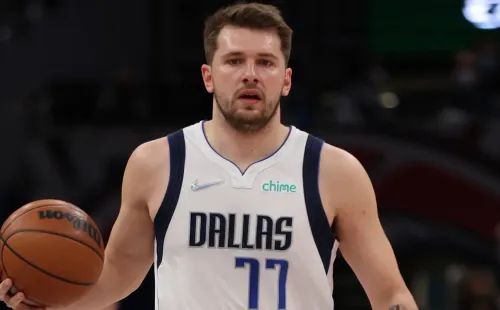 Luka Doncic of the Dallas Mavericks – Patrick Smith/Getty Images