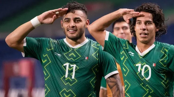 Alexis Vega and Diego Lainez, Mexico U23 Olympic Team