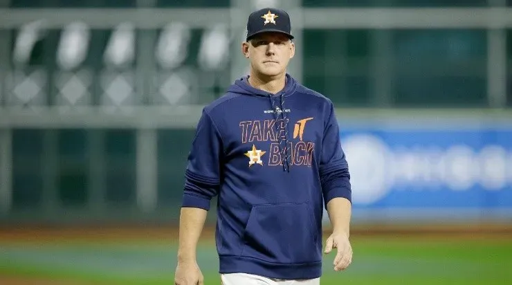 AJ Hinch (Photo by Bob Levey/Getty Images)
