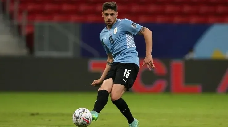 Federico Valverde of Uruguay (Photo by Alexandre Schneider/Getty Images)