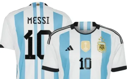 Argentina's jersey on Fanatics