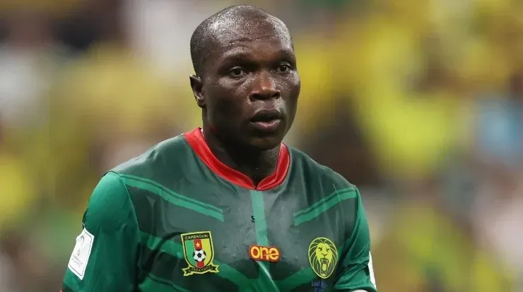Vincent Aboubakar of Cameroon. (Clive Brunskill/Getty Images)