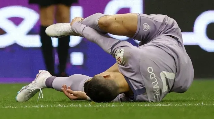 Cristiano Ronaldo of Al-Nassr. (Yasser Bakhsh/Getty Images)