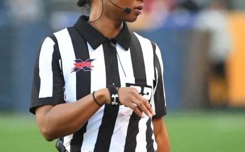 LaShell Nelson during the 2020 XFL season