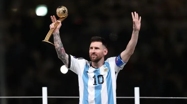 Lionel Messi best player of 2022 World Cup (Getty Images)