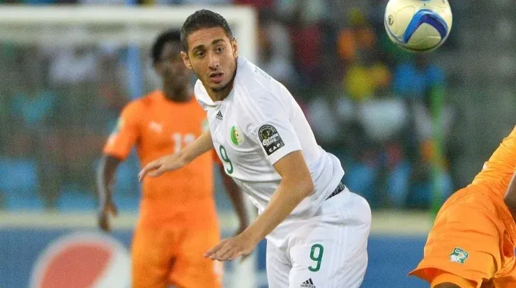 Ishak Belfodil of Algeria. (Liewig Christian/Corbis via Getty Images)