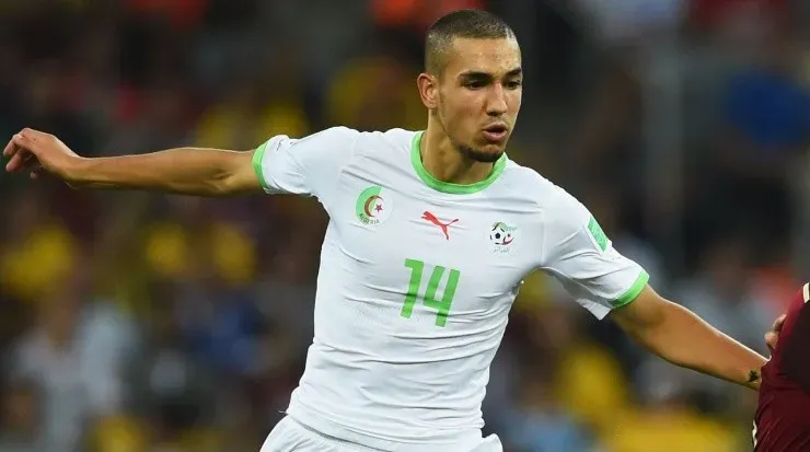 Nabil Bentaleb of Algeria. (Matthias Hangst/Getty Images)