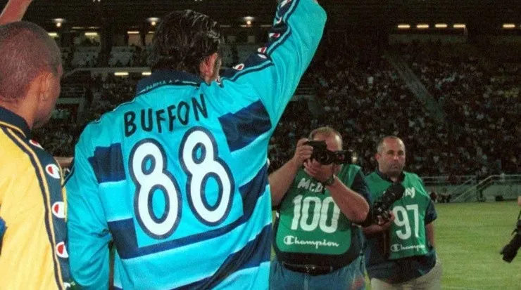 Gianluigi Buffon at Parma. (Twitter)