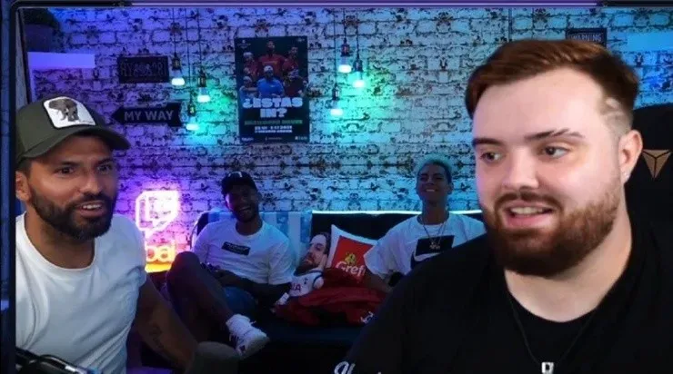 Sergio Agüero and Ibai Llanos (Twitch)