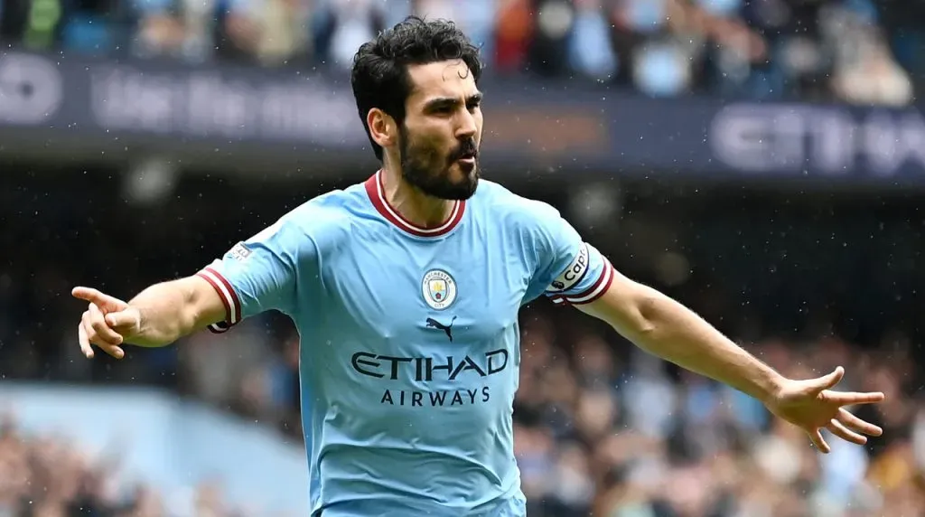 Ilkay Guendogan of Manchester City
