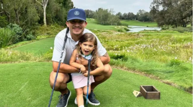 Servando Carrasco and Charlie Carrasco (@alexmorgan13)