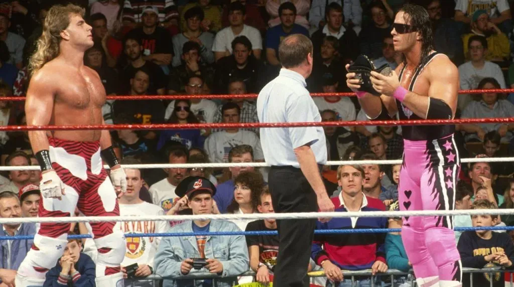 Bret ‘Hitman’ Hart vs. Shawn Michaels (WWE)