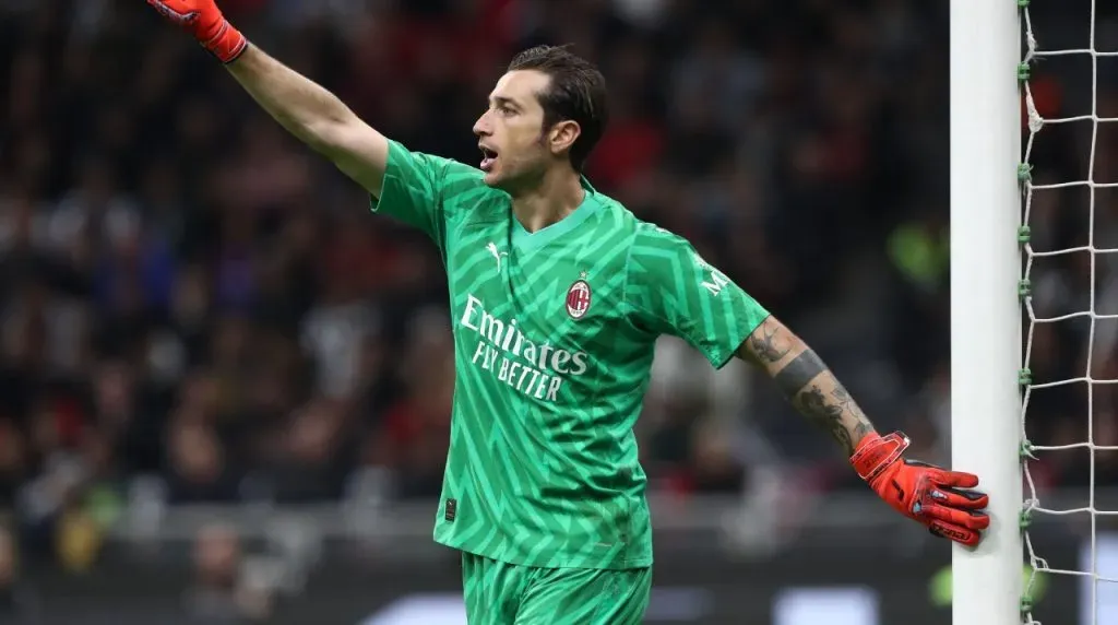 Antonio Mirante of AC Milan – Marco Luzzani/Getty Images
