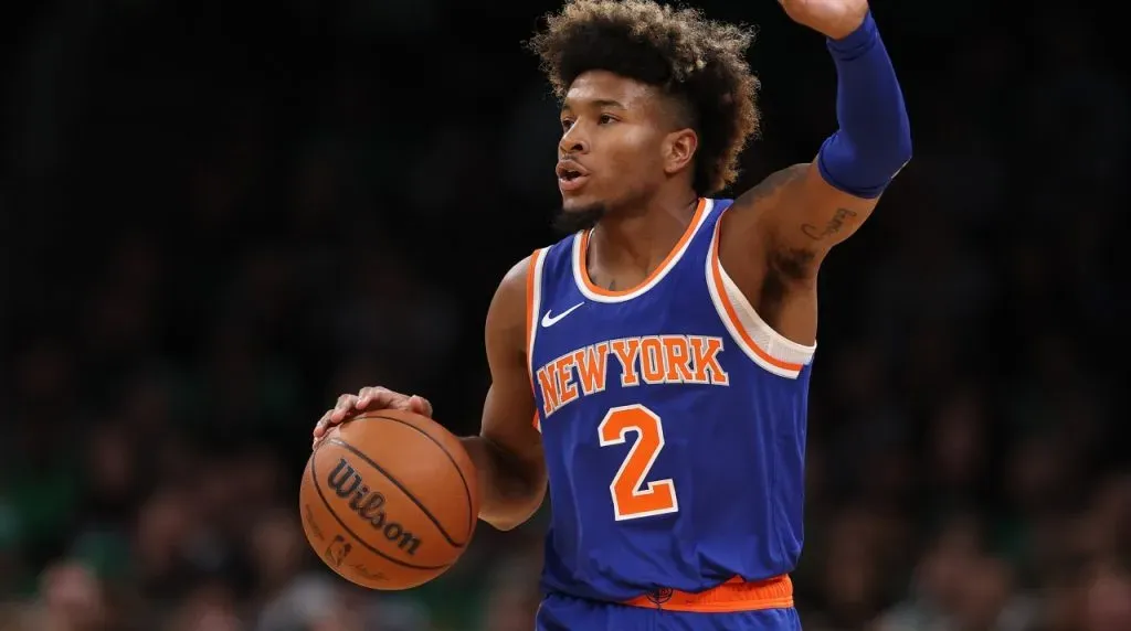 Miles McBride #2 of the New York Knicks – Maddie Meyer/Getty Images