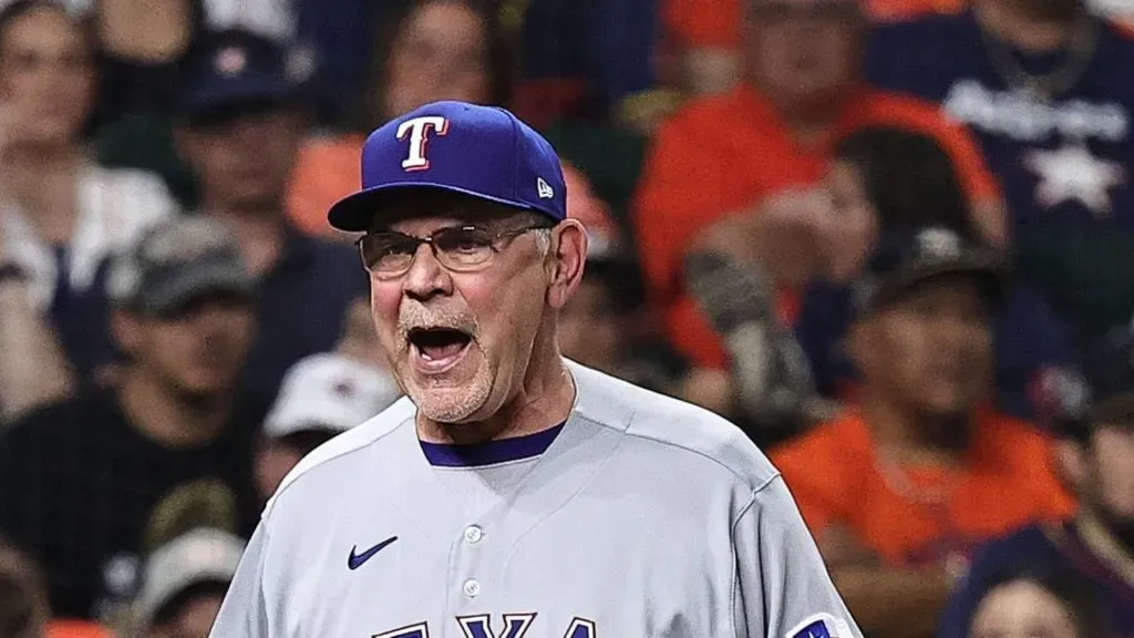 Bruce Bochy of the Rangers