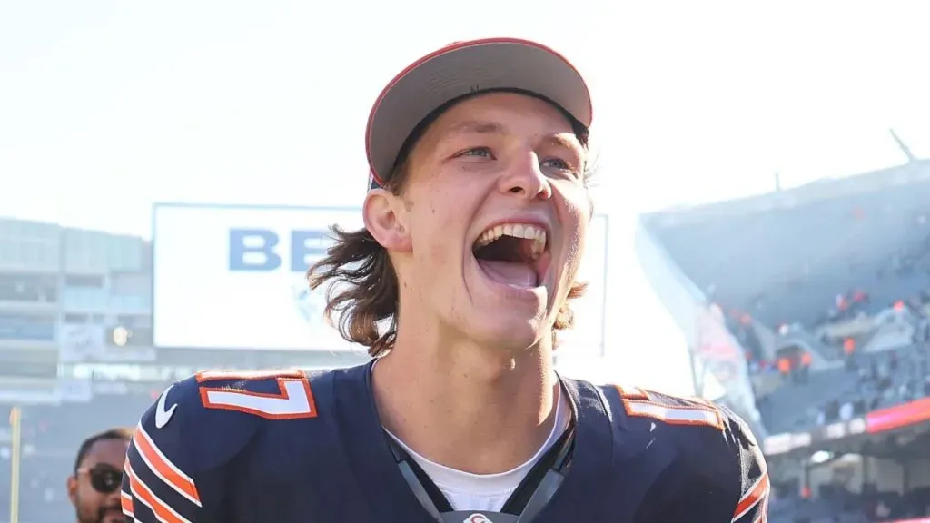 Tyson Bagent of the Bears