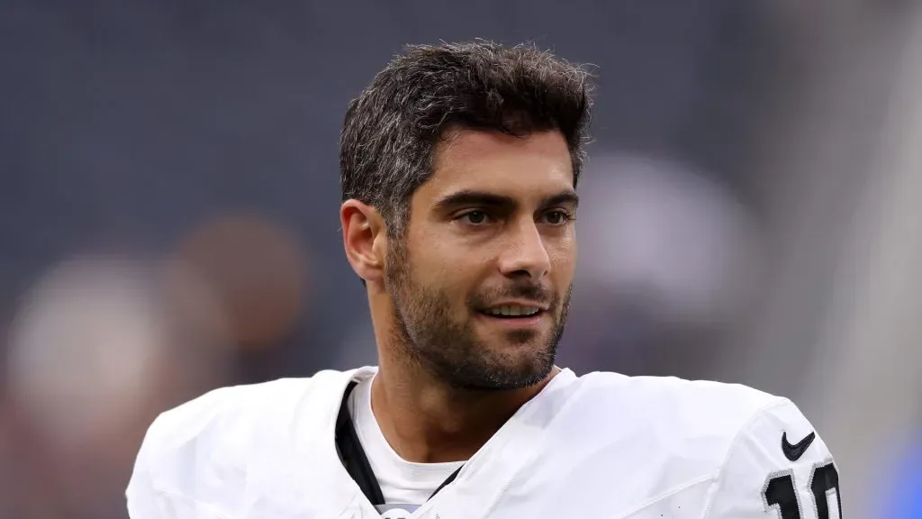 Jimmy Garoppolo won’t be the starter for the Raiders (Getty Images)
